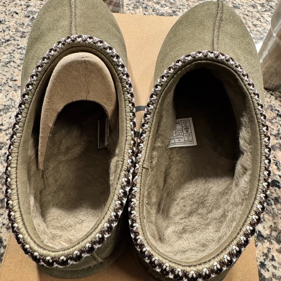 UGG Olive Green Slippers - Picture 3 of 5